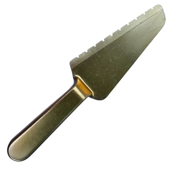 Pie Cake Slicer Serving Spatula 9.5" Long Copper Aluminum - Picture 1 of 5